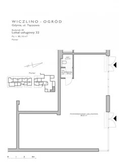 Lokal użytkowy, 85,32 m², oferta nr W-O/US/A32