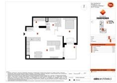 Mieszkanie, 52,42 m², 2 pokoje, piętro 2, oferta nr B/15