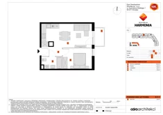 Mieszkanie, 36,03 m², 2 pokoje, piętro 1, oferta nr C/26