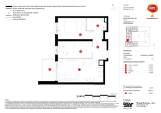 Mieszkanie, 49,99 m², 3 pokoje, piętro 1, oferta nr B/113