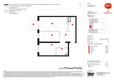 Mieszkanie, 61,37 m², 3 pokoje, piętro 2, oferta nr B/128