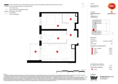 Mieszkanie, 49,99 m², 3 pokoje, piętro 3, oferta nr B/140