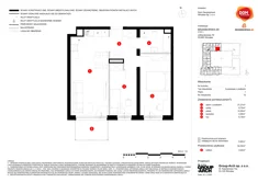 Mieszkanie, 54,02 m², 3 pokoje, piętro 1, oferta nr B/15