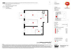 Mieszkanie, 59,34 m², 3 pokoje, piętro 5, oferta nr B/167