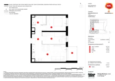 Mieszkanie, 50,53 m², 3 pokoje, piętro 7, oferta nr B/194