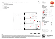 Mieszkanie, 60,57 m², 3 pokoje, parter, oferta nr B/3