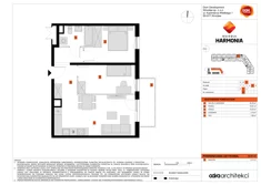 Mieszkanie, 53,51 m², 3 pokoje, piętro 1, oferta nr C/62