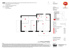 Mieszkanie, 78,25 m², 4 pokoje, piętro 1, oferta nr B/111