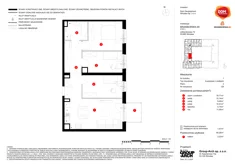 Mieszkanie, 69,28 m², 4 pokoje, piętro 2, oferta nr B/129