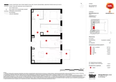 Mieszkanie, 69,28 m², 4 pokoje, piętro 3, oferta nr B/142