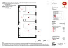 Mieszkanie, 69,47 m², 4 pokoje, piętro 4, oferta nr B/155