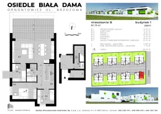 Mieszkanie, 87,79 m², 4 pokoje, piętro 1, oferta nr 1B