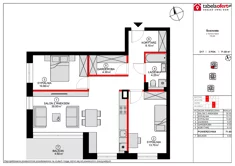 Mieszkanie, 71,60 m², 3 pokoje, piętro 2, oferta nr D17