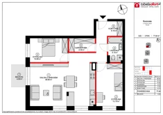 Mieszkanie, 77,60 m², 3 pokoje, piętro 3, oferta nr D23