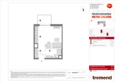 Mieszkanie, 26,58 m², 1 pokój, piętro 4, oferta nr F/27