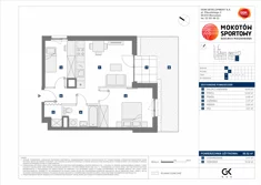 Mieszkanie, 50,52 m², 3 pokoje, parter, oferta nr A/36