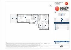 Mieszkanie, 58,11 m², 3 pokoje, parter, oferta nr B/34