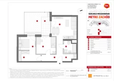 Mieszkanie, 63,71 m², 3 pokoje, parter, oferta nr A/44