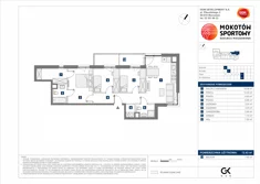 Mieszkanie, 72,43 m², 4 pokoje, piętro 5, oferta nr A/61