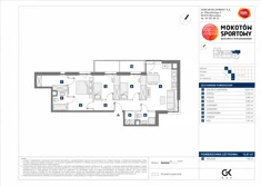 Mieszkanie, 72,81 m², 4 pokoje, piętro 2, oferta nr B/47