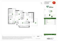 Mieszkanie, 68,37 m², 4 pokoje, piętro 3, oferta nr C/21