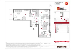 Mieszkanie, 83,68 m², 4 pokoje, piętro 5, oferta nr A/119