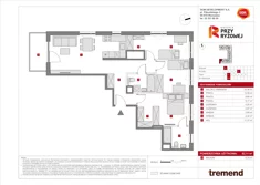 Mieszkanie, 82,11 m², 4 pokoje, piętro 1, oferta nr A/131