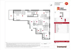 Mieszkanie, 82,08 m², 4 pokoje, piętro 4, oferta nr A/143