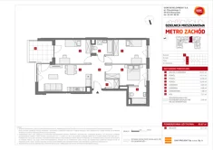 Mieszkanie, 85,87 m², 4 pokoje, piętro 1, oferta nr C/40