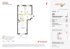 Mieszkanie, 54,77 m², 3 pokoje, piętro 5, oferta nr X/23