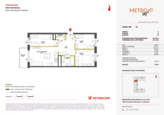 Mieszkanie, 65,75 m², 4 pokoje, piętro 3, oferta nr X/35