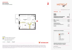 Mieszkanie, 36,34 m², 2 pokoje, piętro 2, oferta nr XI/32