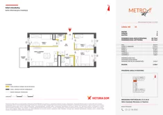 Mieszkanie, 65,75 m², 4 pokoje, piętro 3, oferta nr XI/35