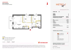 Mieszkanie, 58,05 m², 3 pokoje, piętro 4, oferta nr VIII/53