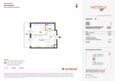 Mieszkanie, 38,05 m², 2 pokoje, piętro 1, oferta nr VIII/65