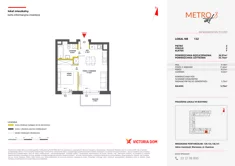 Mieszkanie, 36,97 m², 2 pokoje, piętro 2, oferta nr VIII/132