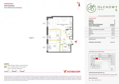 Mieszkanie, 49,03 m², 3 pokoje, parter, oferta nr V/36