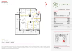 Mieszkanie, 64,09 m², 4 pokoje, piętro 2, oferta nr I/61B