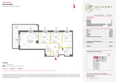 Mieszkanie, 67,52 m², 4 pokoje, piętro 2, oferta nr I/21C