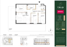 Mieszkanie, 66,37 m², 4 pokoje, parter, oferta nr B072