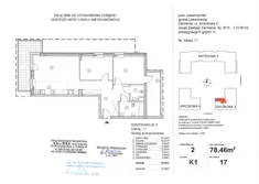 Mieszkanie, 78,46 m², 3 pokoje, piętro 1, oferta nr 1_17