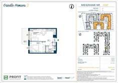 Mieszkanie, 38,20 m², 2 pokoje, piętro 3, oferta nr 247