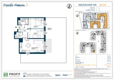 Mieszkanie, 57,12 m², 3 pokoje, parter, oferta nr 329