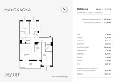 Mieszkanie, 127,60 m², 4 pokoje, piętro 10, oferta nr A2.11.4