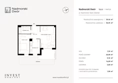 Mieszkanie, 59,10 m², 2 pokoje, parter, oferta nr T.2.1.5