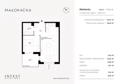Mieszkanie, 48,10 m², 2 pokoje, piętro 3, oferta nr A2.4.5