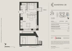 Apartament inwestycyjny, 39,35 m², 1 pokój, piętro 4, oferta nr 4.29