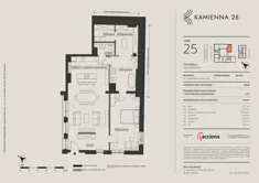 Mieszkanie, 100,97 m², 2 pokoje, piętro 1, oferta nr 28.25