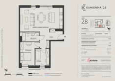 Mieszkanie, 76,86 m², 3 pokoje, piętro 2, oferta nr 28.28