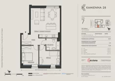 Mieszkanie, 71,08 m², 3 pokoje, piętro 1, oferta nr 28.7
